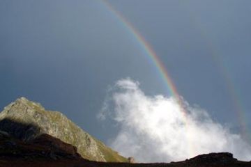 Rifugio Avanzà - Arcobaleno sul Monte Toasso