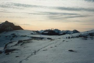 Rifugio Avanzà al Tramonto