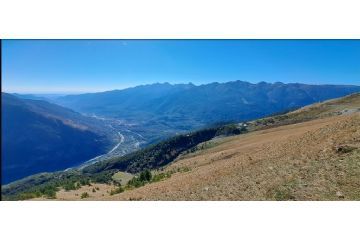 Panorama mozzafiato dai pascoli di Grange Marzo. (foto: M. Caparello)